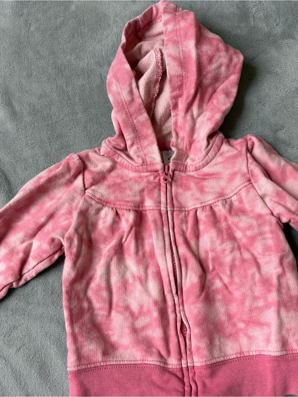 🦄10/$10 Carter's Pink Tie-Dye Hoodie & Jogger Set